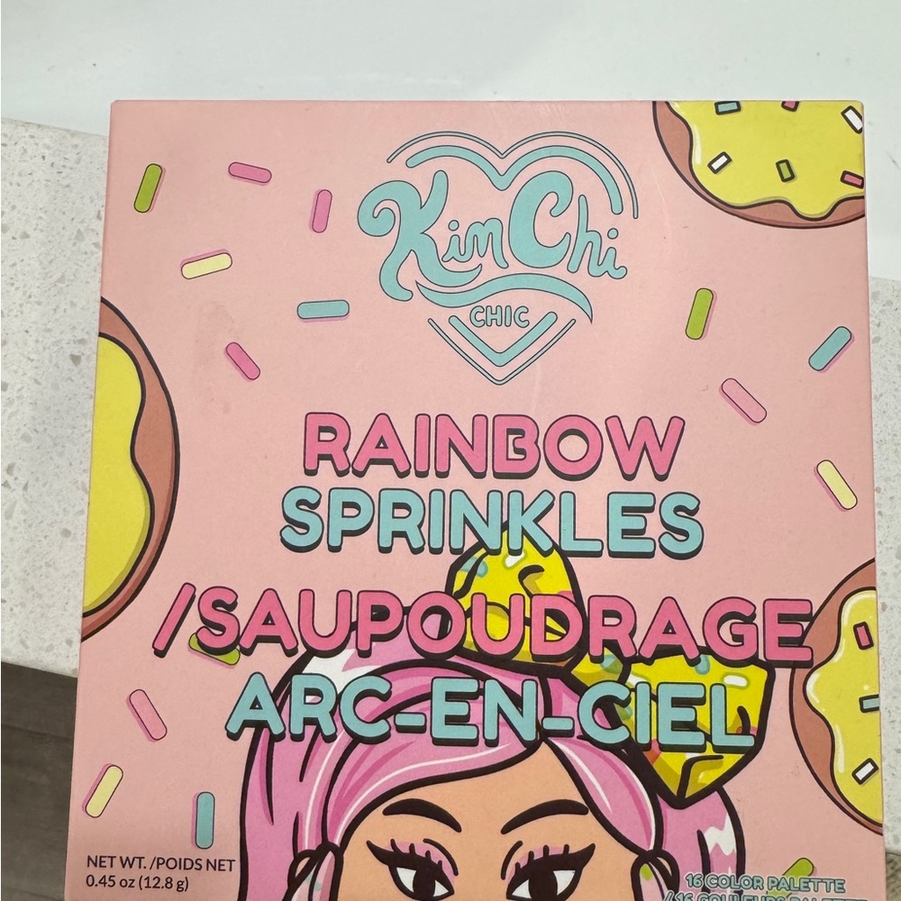KimChi Chic Rainbow sprinkles Palette